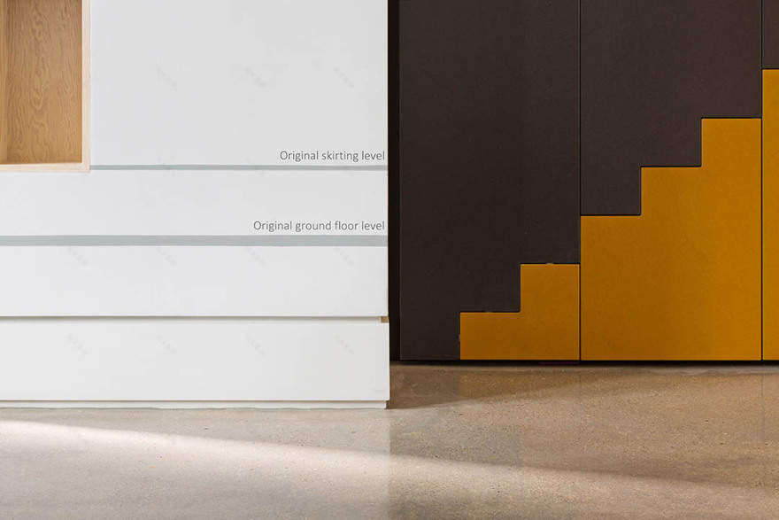 Etch House by Fraher Architects contains clues about its previous layout-19