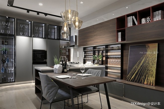 20万元商业展示350平米装修案例（佰丽爱家橱柜展厅）-13