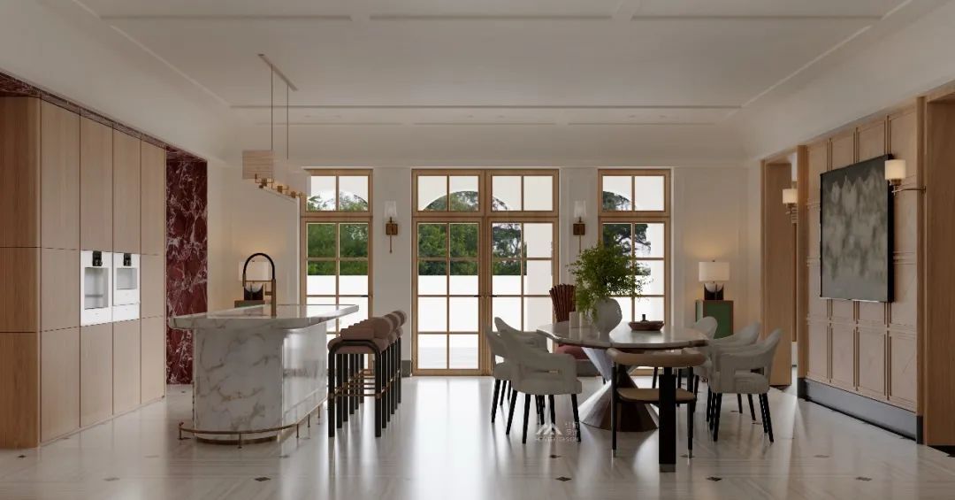 折衷主义视角下的1800㎡别墅空间丨中国深圳丨HOMBLE红柏设计-41