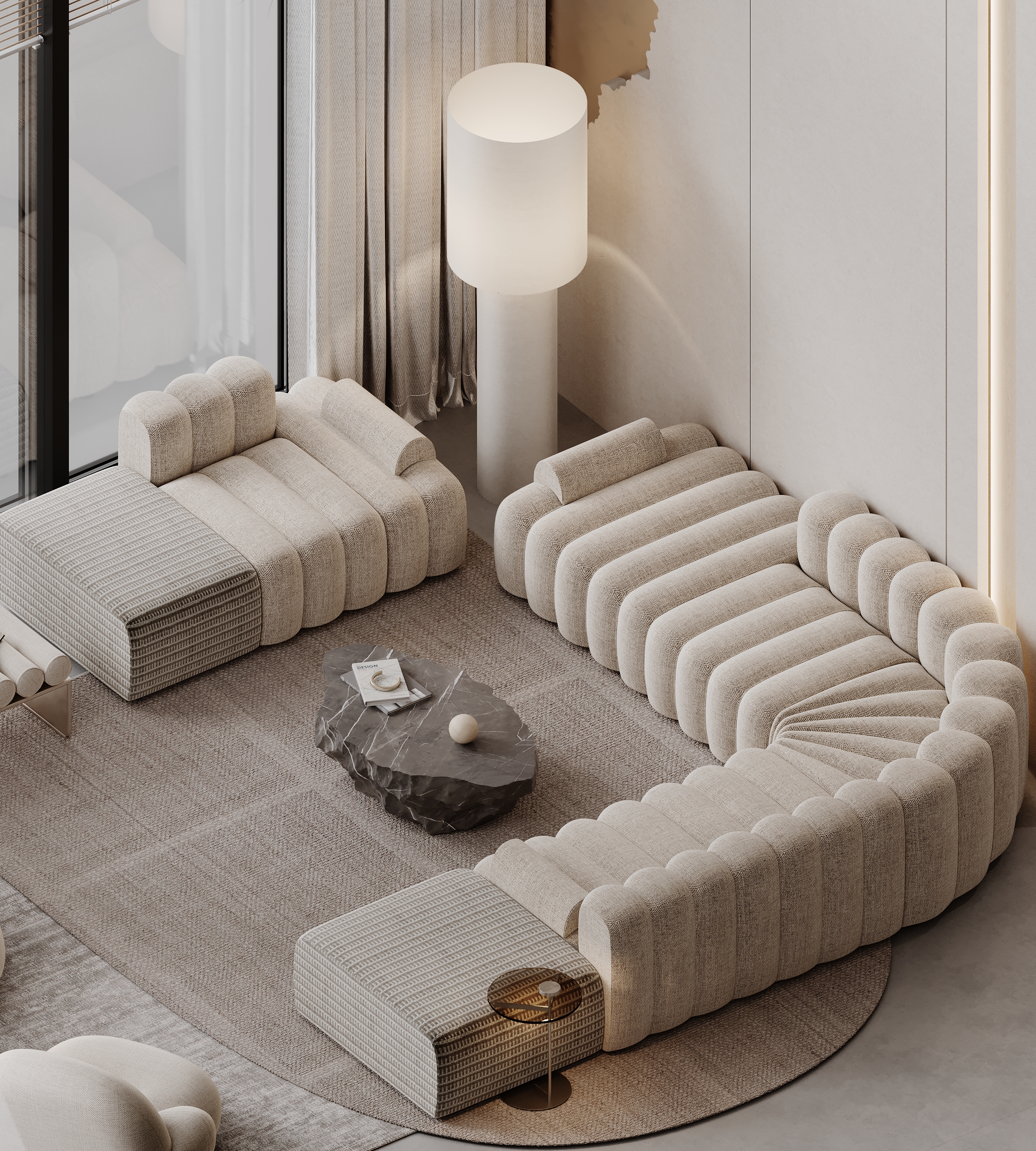 最简大厅设计丨阿联酋-8