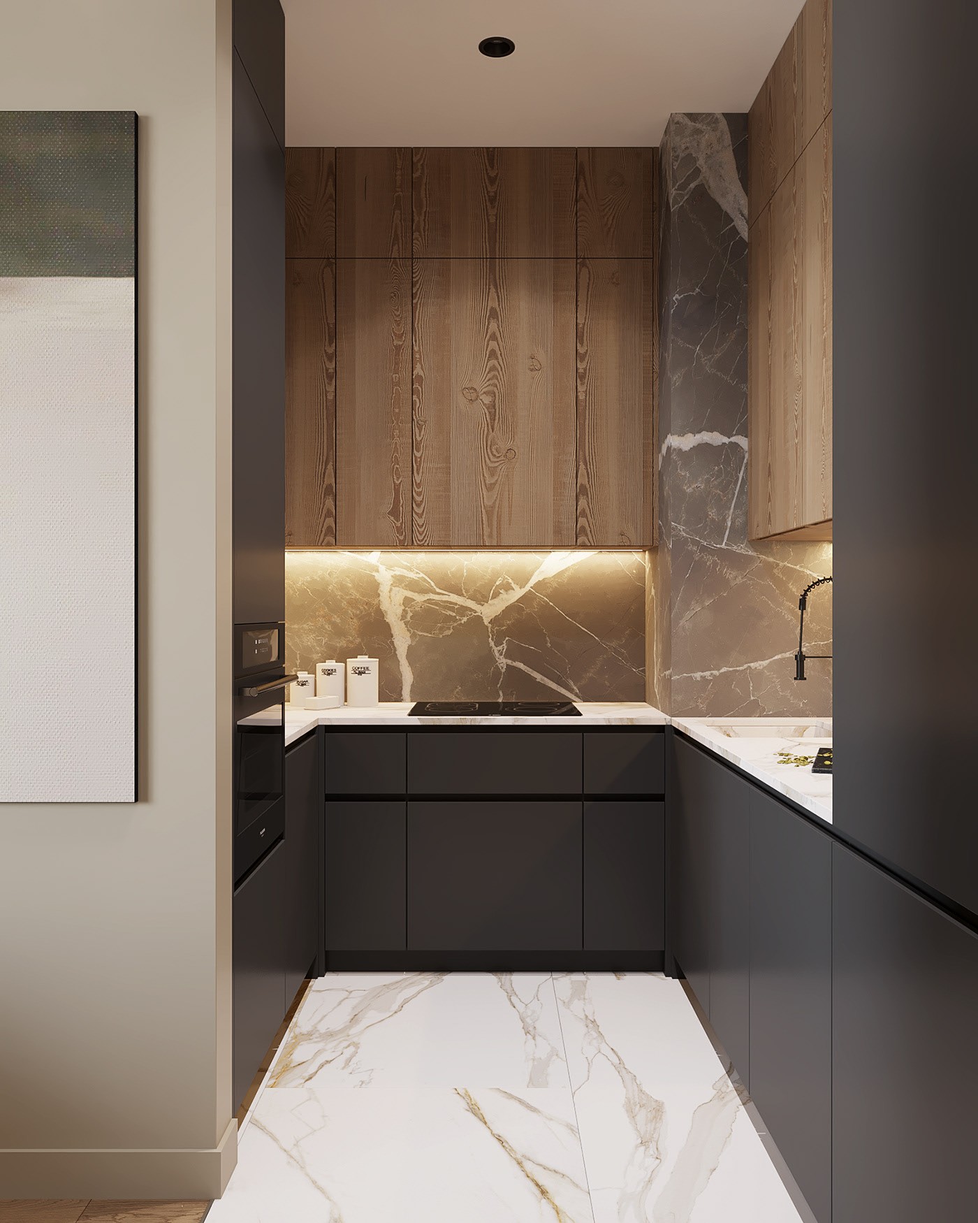 68㎡小空间公寓设计 打造出现代家居新时尚！-8