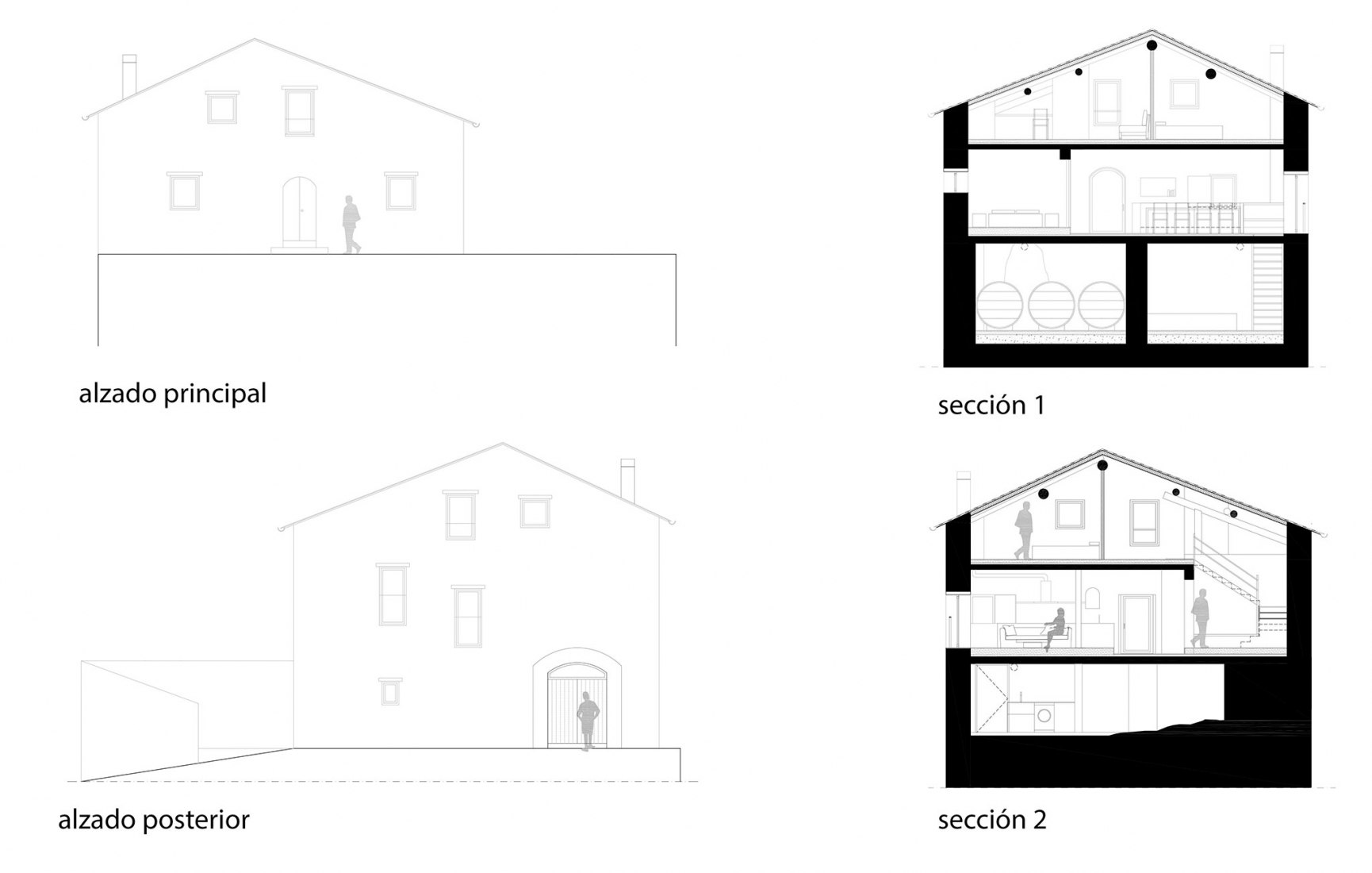Can Castellnou乡村传统石建筑修复项目丨西班牙莱里达-63