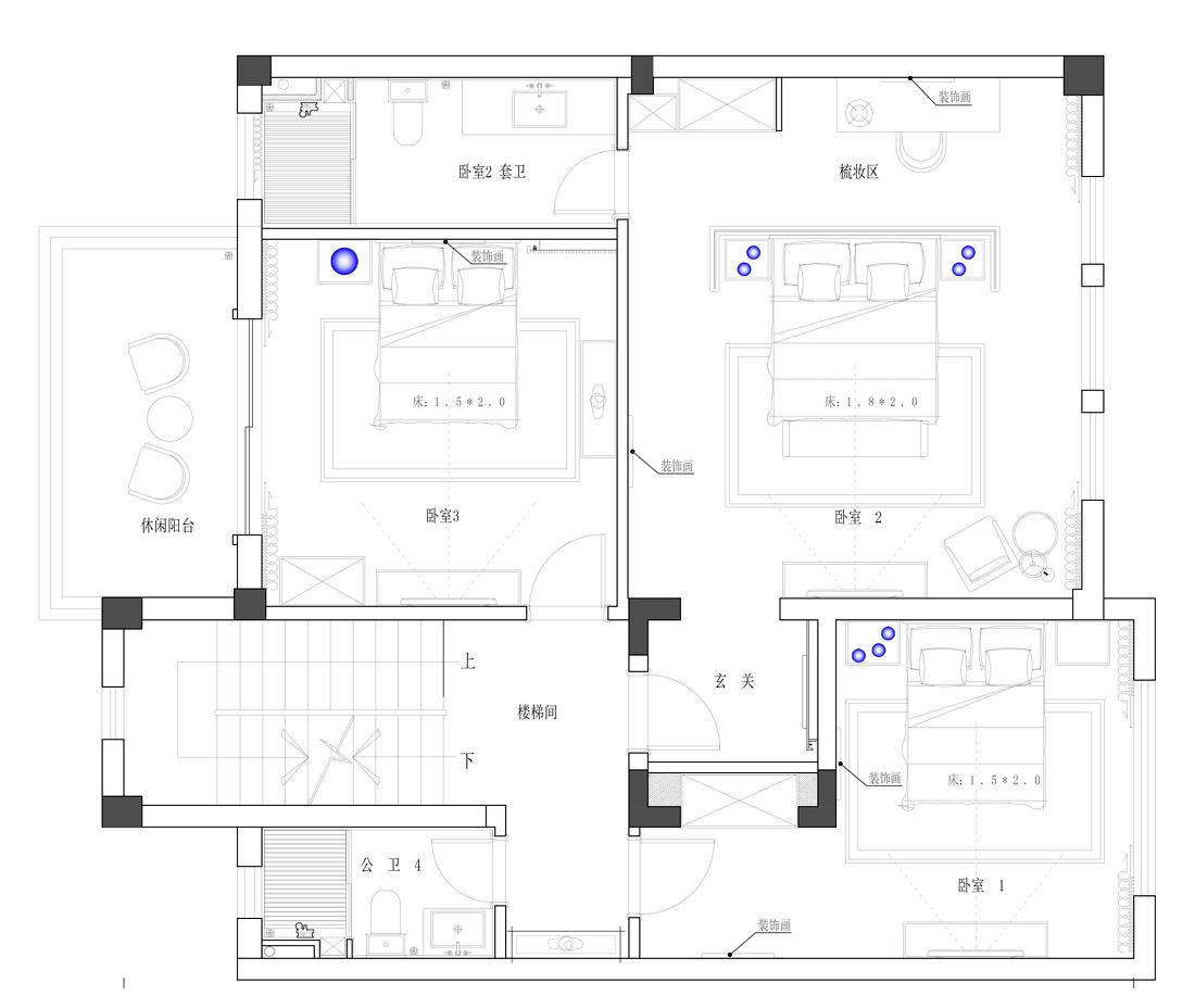 山湖之城 · 现代简约风格民宿设计-63