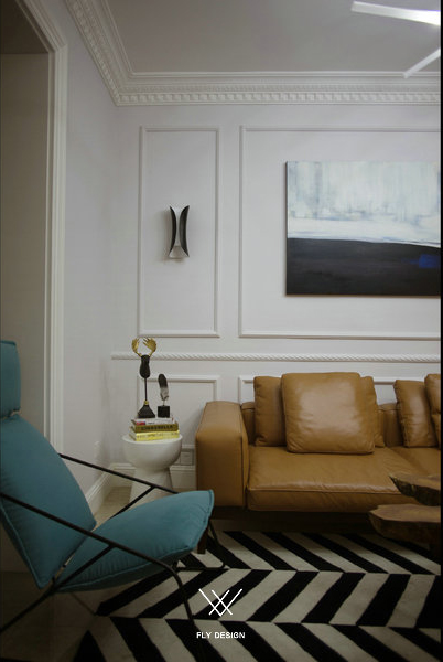 倾城——139㎡时尚法式风住宅  拉菲设计-7