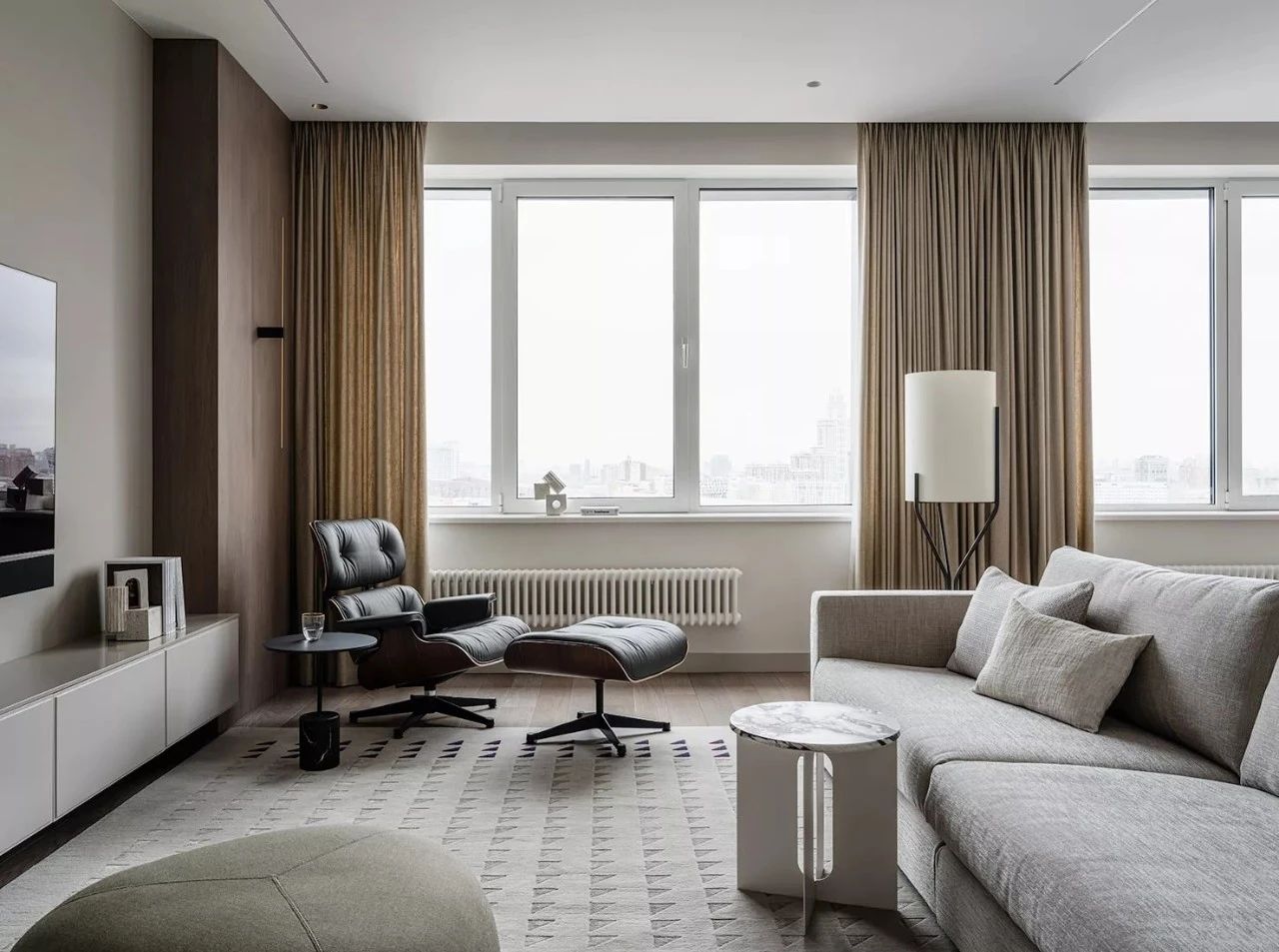 独居男人的 117㎡婚房设计丨Inga Cordia-8