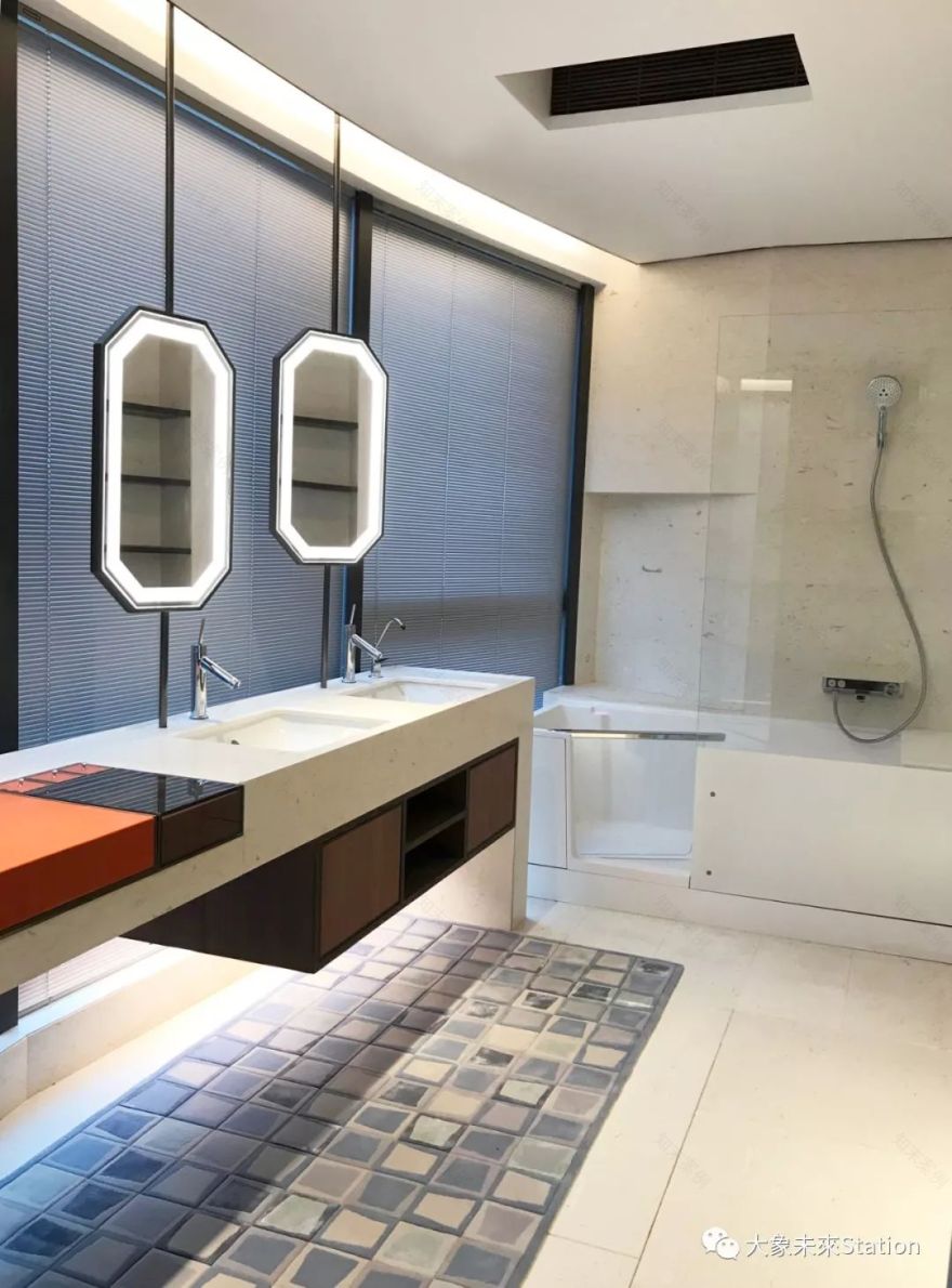 珠江畔的天誉半岛杨宅,融入 270 度江景的现代设计-111