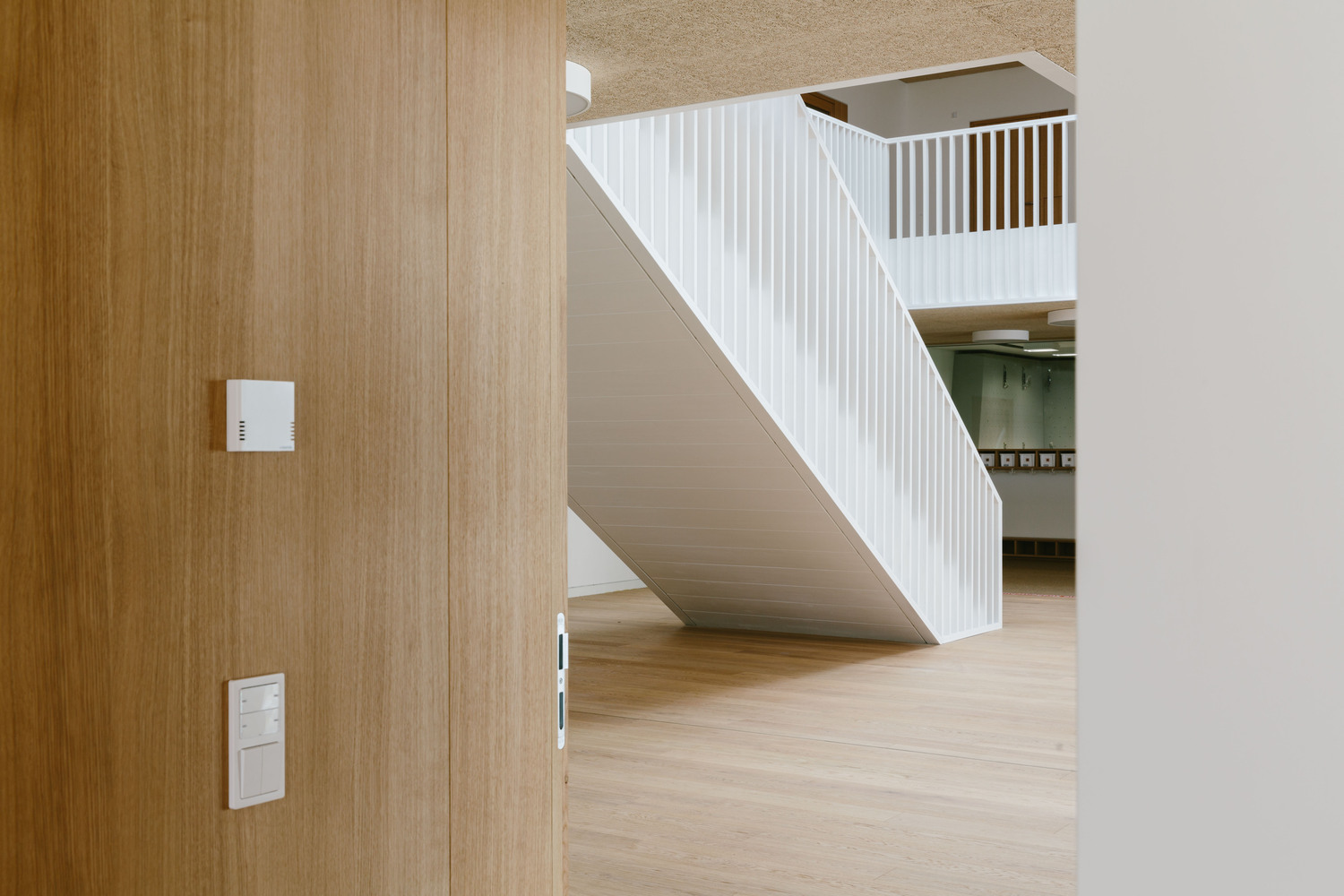 Kindergarten, Sports Hall and Music School   Schenker Salvi Weber Architekten-86