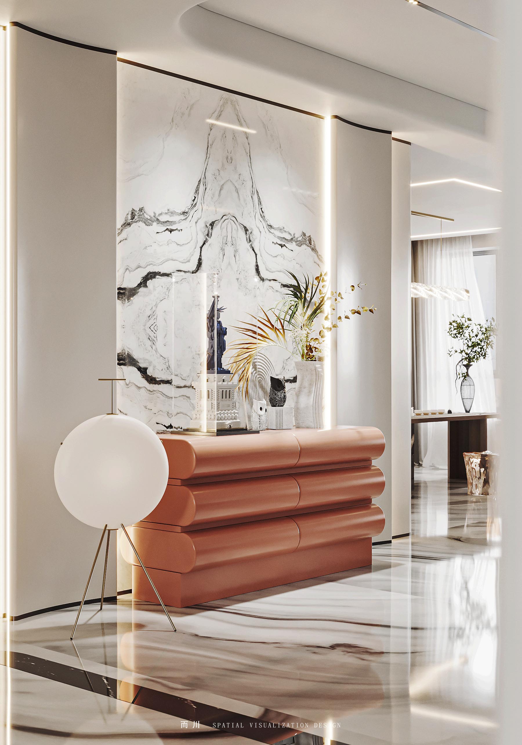 现代轻奢丨魔方空间设计-21