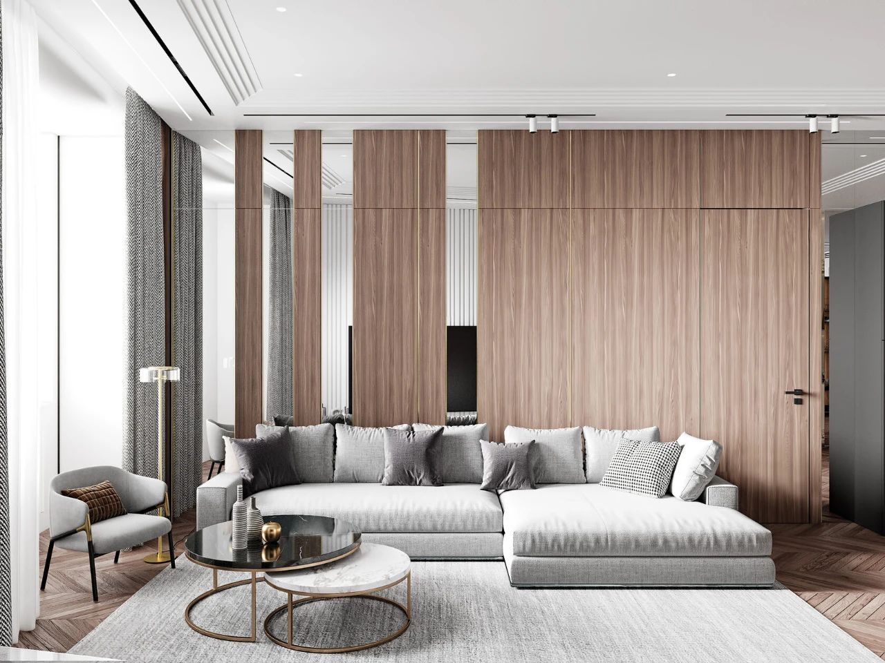 现代简约公寓设计丨MART Architects-5