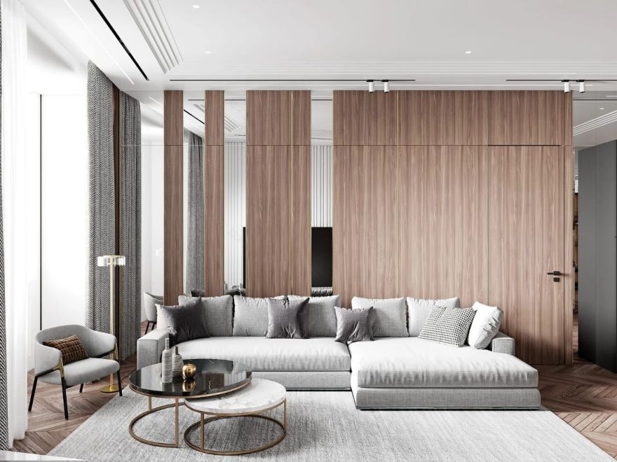 现代简约公寓设计丨MART Architects-5