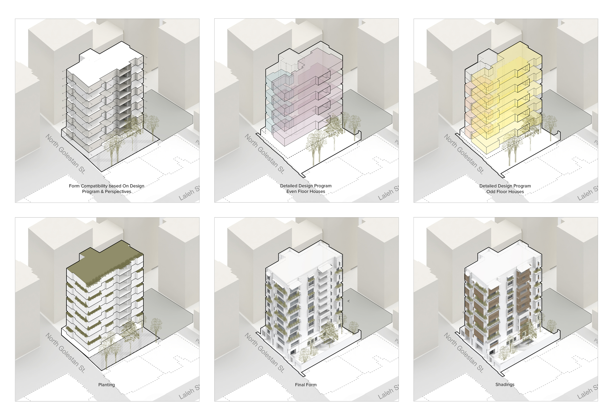 Setare Golestan 住宅大楼丨伊朗德黑兰丨Zandigan Architects-31
