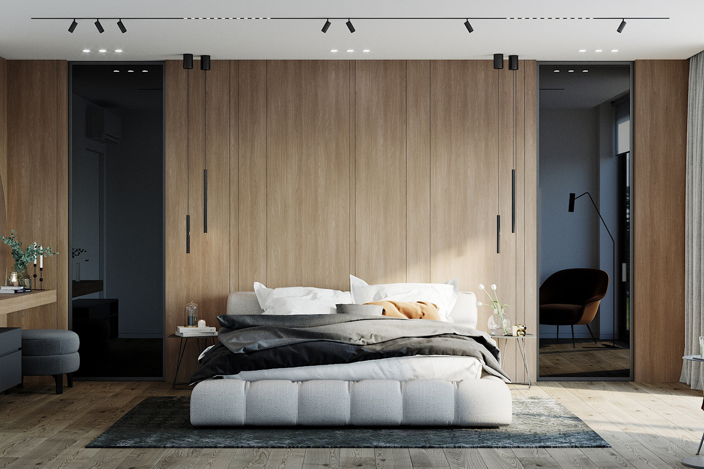 高级灰色系公寓设计-17