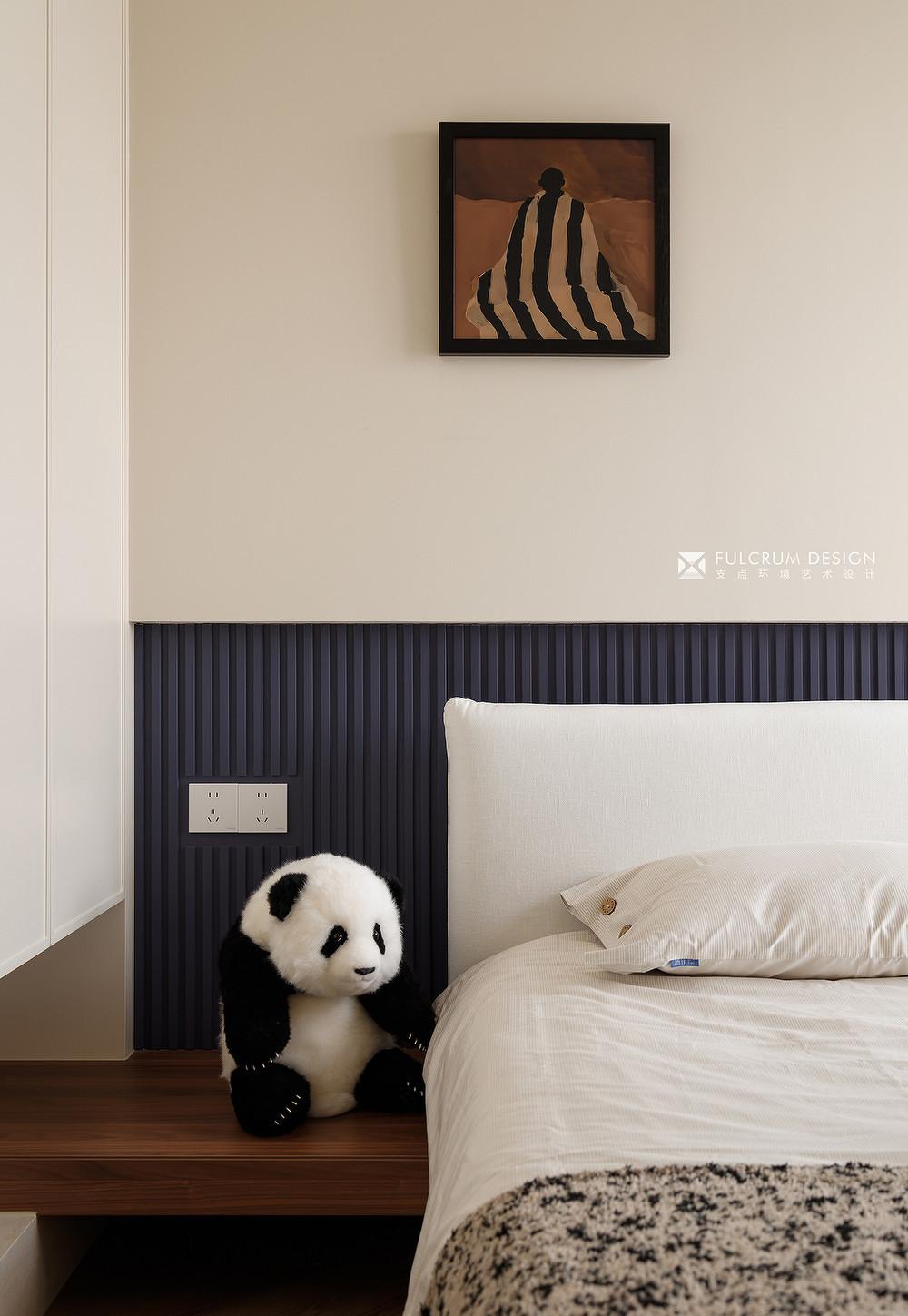 联投安屿那奶油侘寂中古住宅设计丨艺境·陈设软装-85