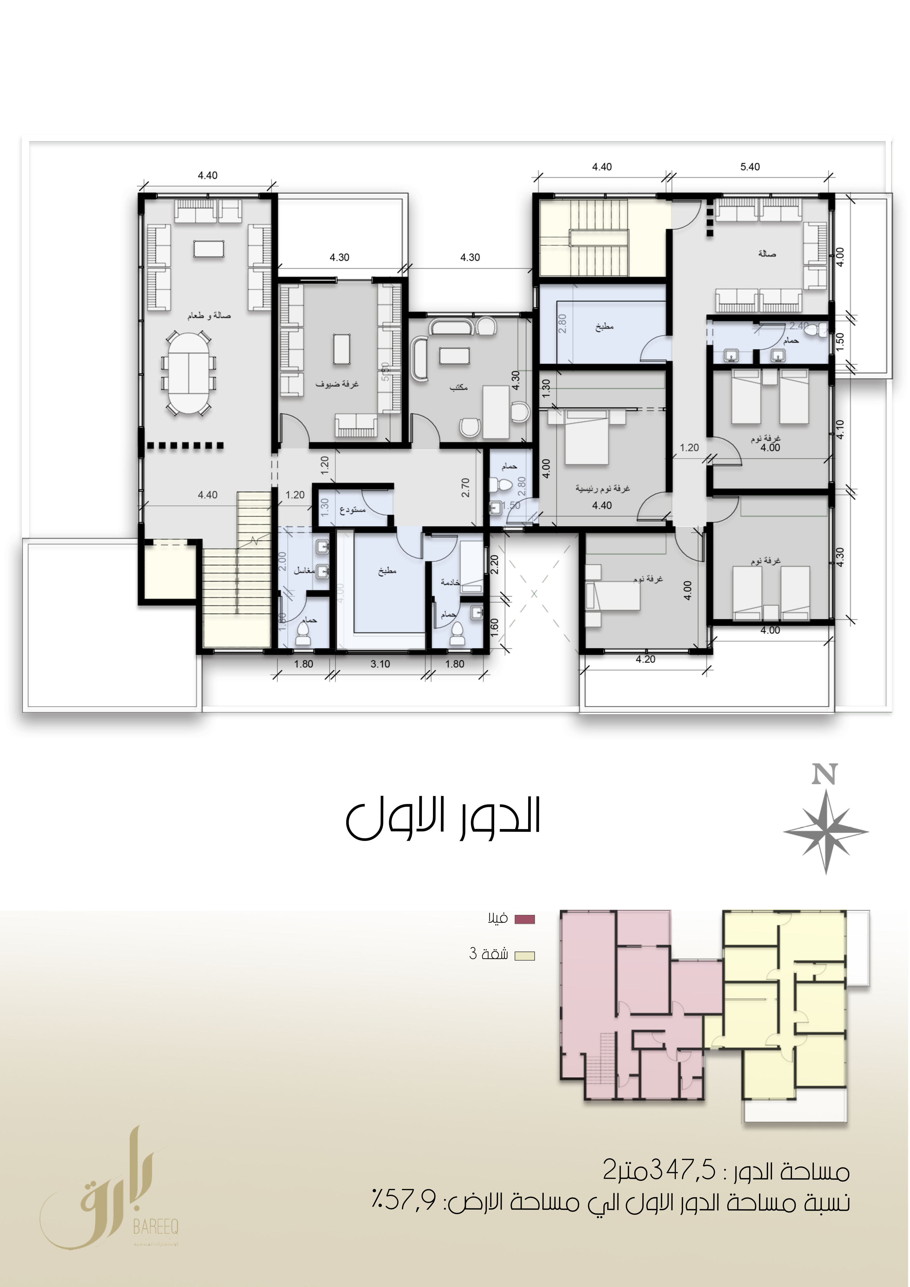 Commercial & Residential Villa Plans Design in KSA-8