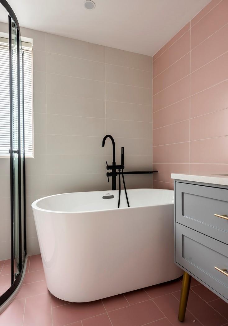 重庆初晨设计 · 童话粉色调平层空间-38