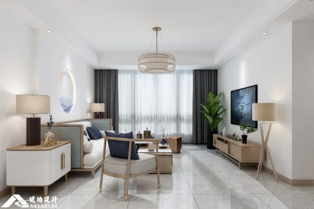 现代日式风格，打造 120㎡禅意空间-64