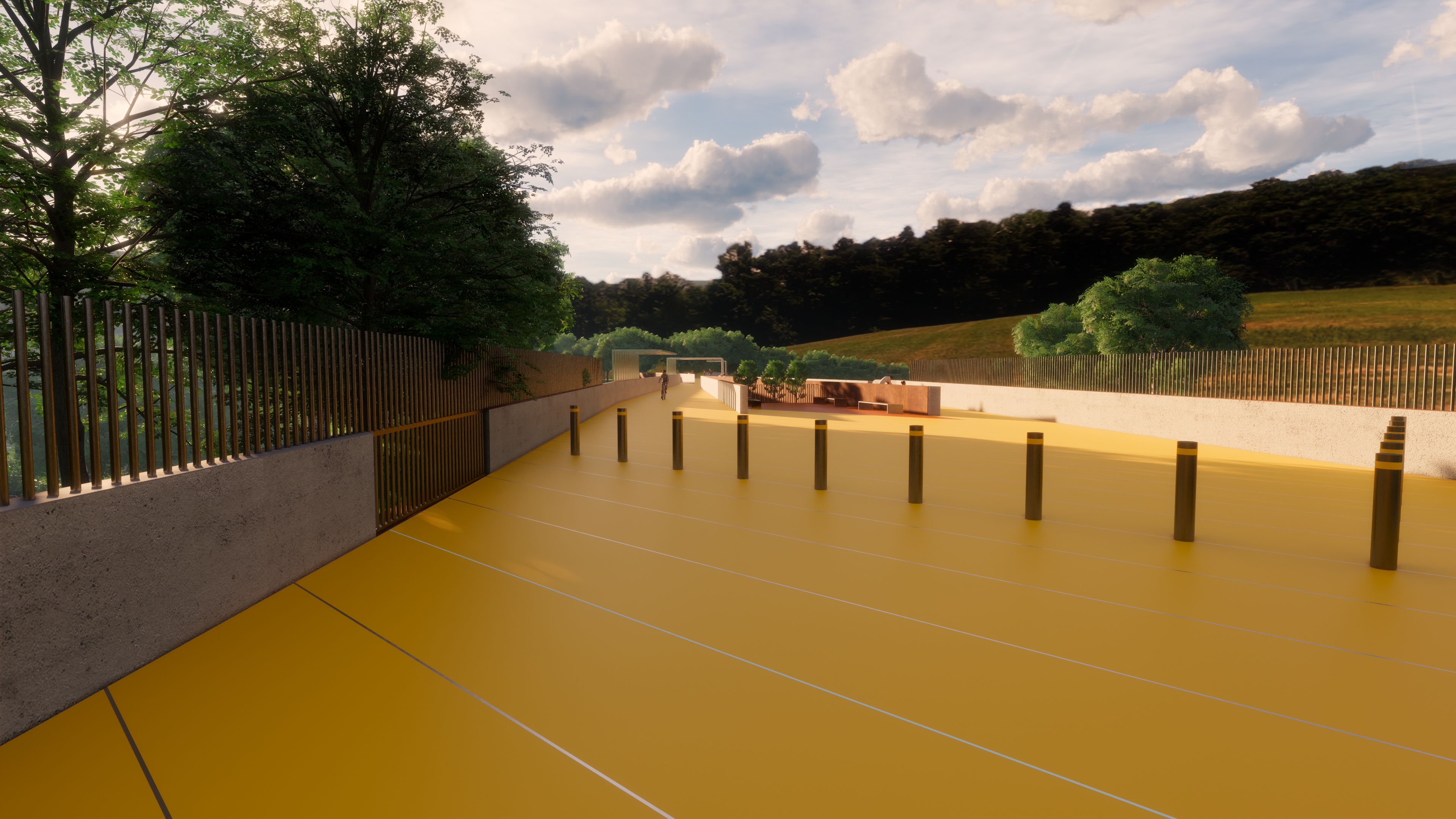 Pedestrian and cycle walkway | FELICE TAVOLARIO-13