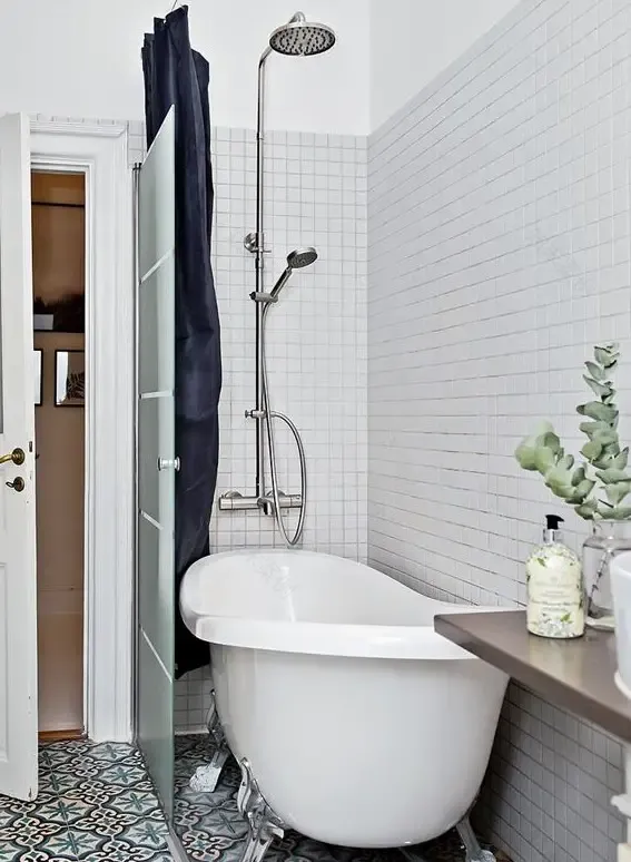 智能淋浴间与儿童房 | 96m²空间的精致设计-11