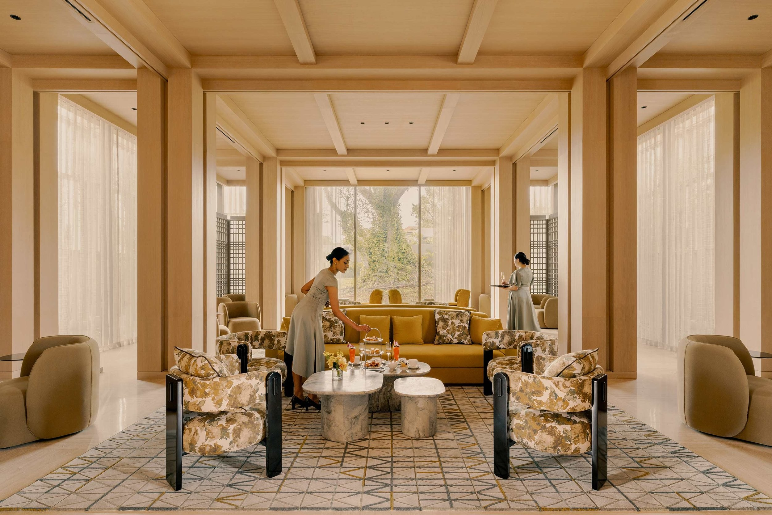 新加坡圣淘沙莱佛士酒店丨Yabu Pushelberg-30