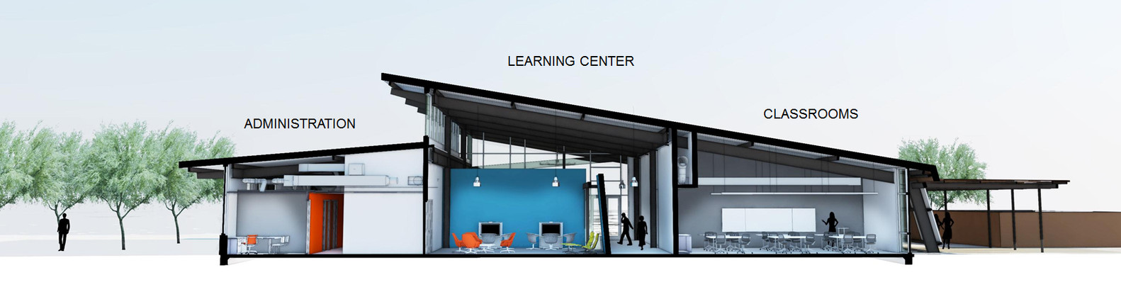中央亚利桑那学院全新校园设计-54
