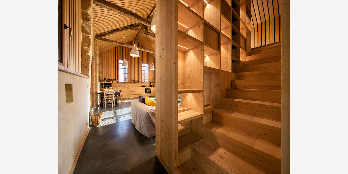 Granges Périgourdines réhabilitées en gîte - CoCo architectureCoCo architecture-15