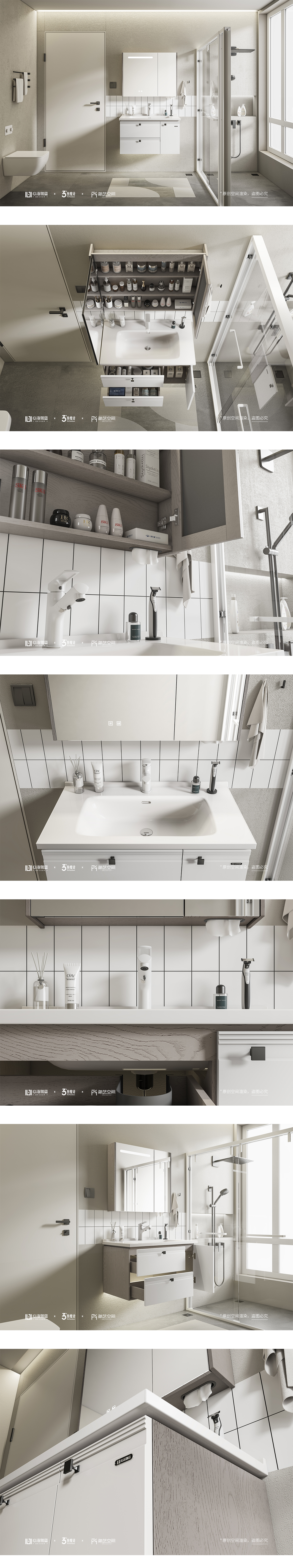 2022 上半年卫浴渲染合集丨詹俊浩,潘颂嘉,黄金露等-14