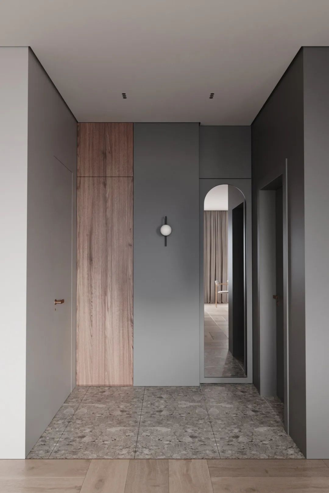 78㎡极简温暖公寓丨Lika Shakhnazarian-7