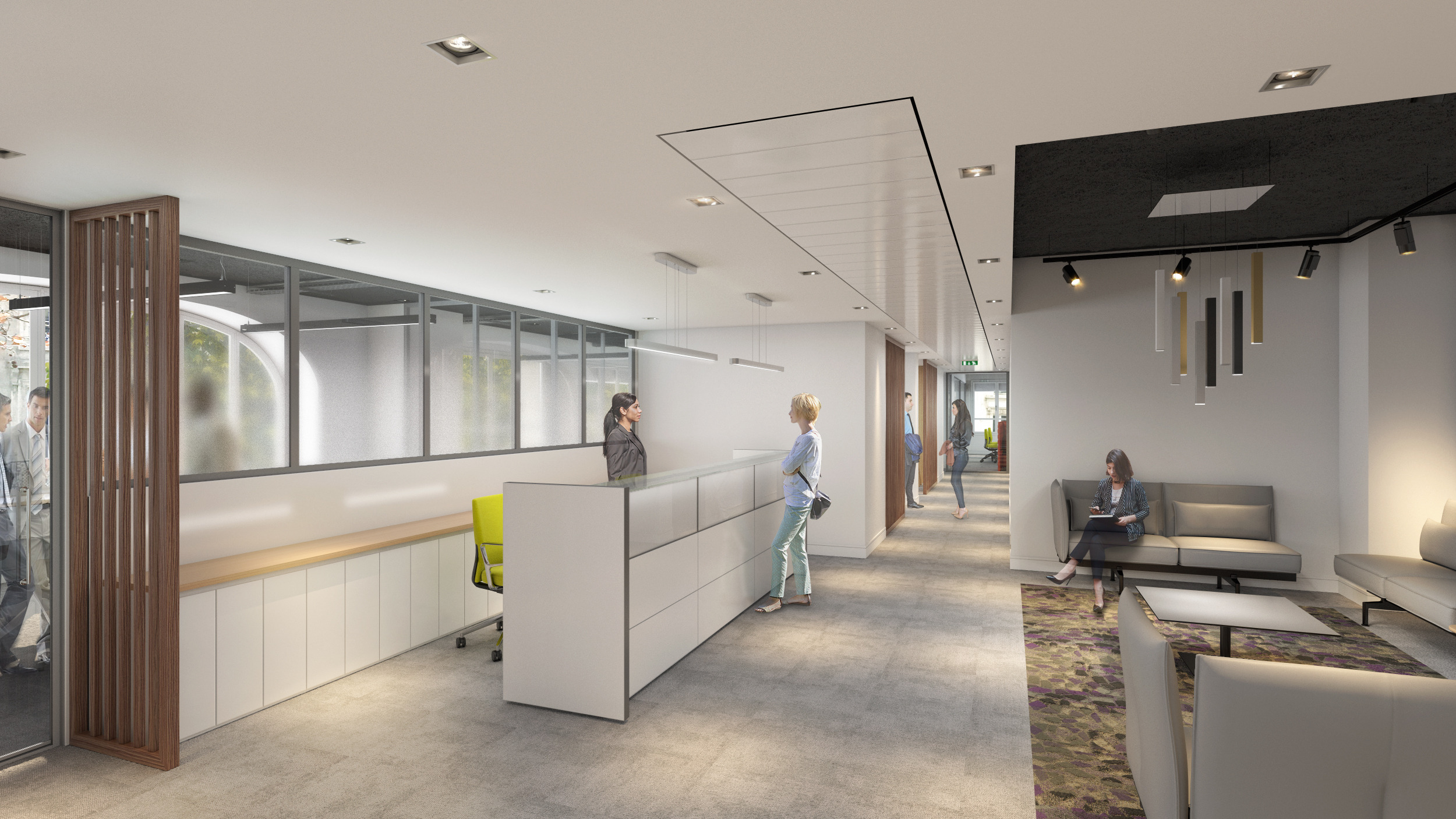 Office Interiors & Open Spaces - 3D & VR 360°-2