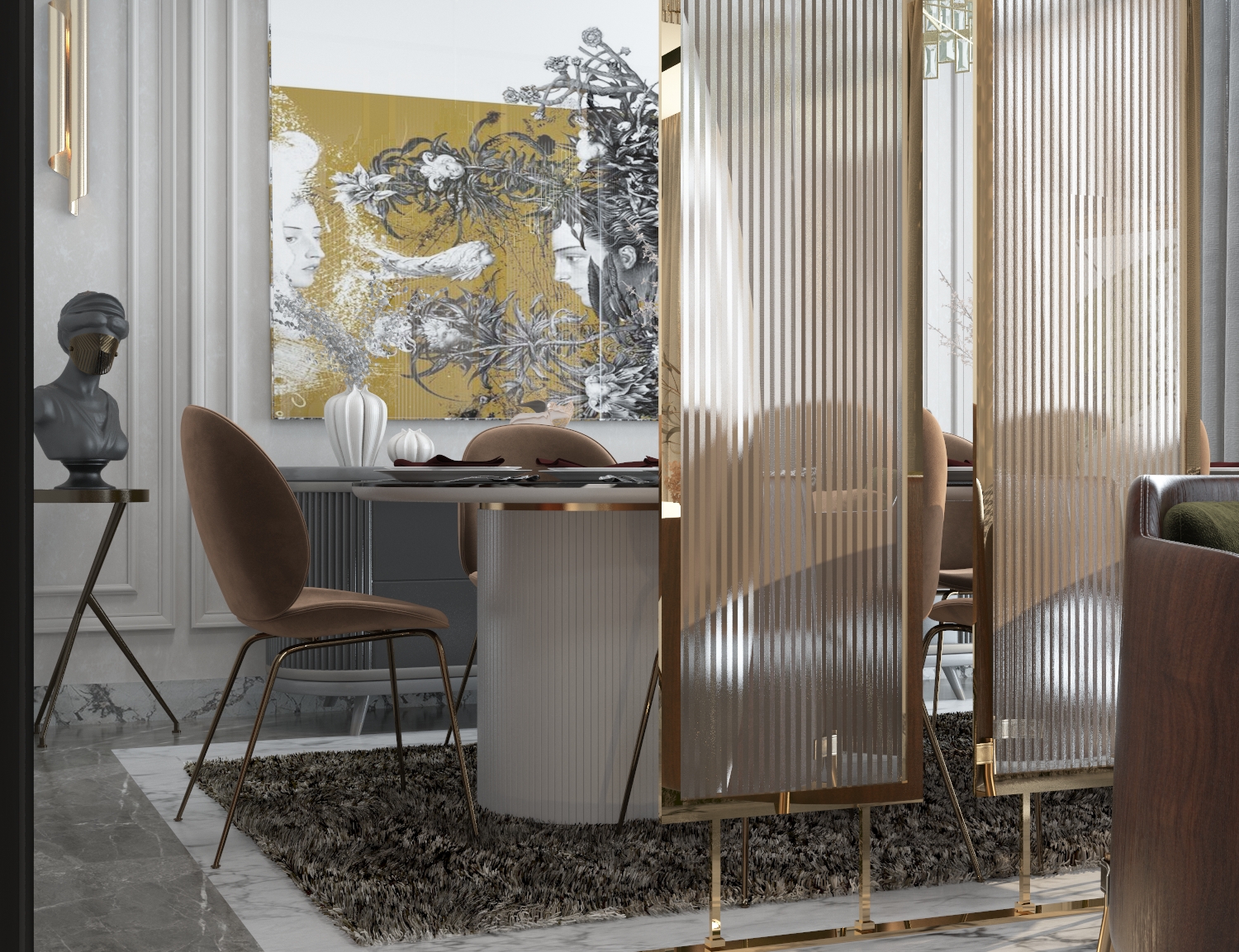 双拼别墅接待处丨埃及-10