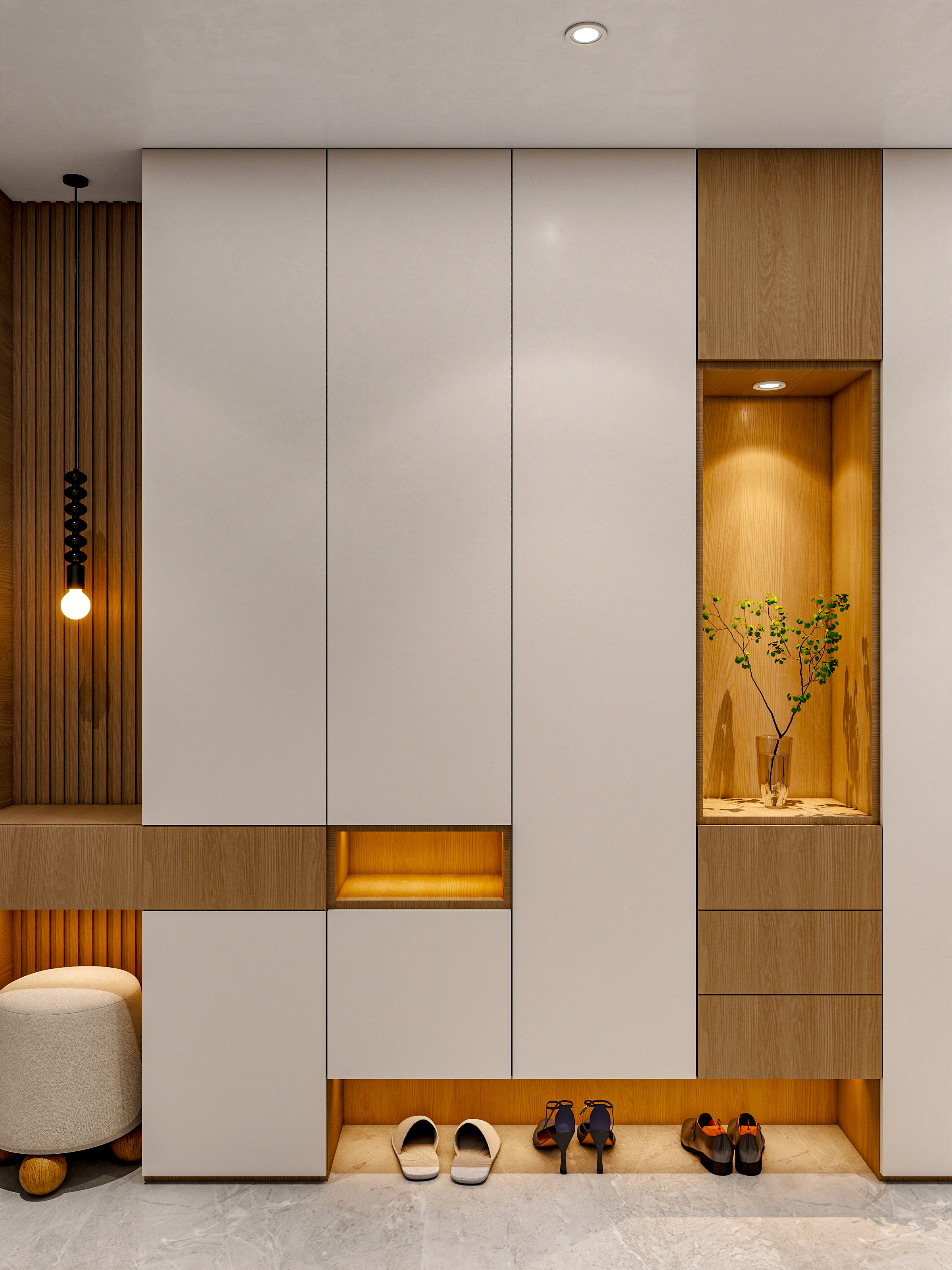 新疆乌鲁木齐绿景苑（87平方现代简约三居室）-20