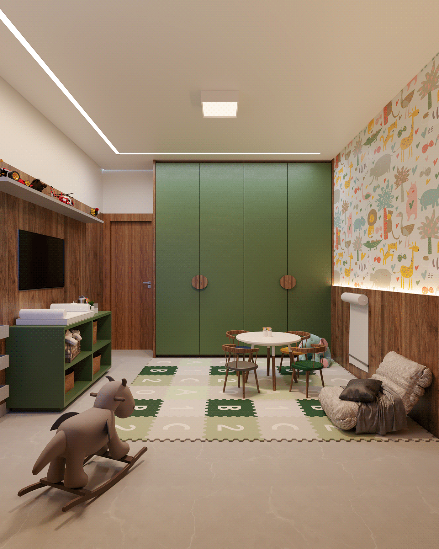 儿童房设计  约翰丨Bertha Bettoni 建筑事务所-2