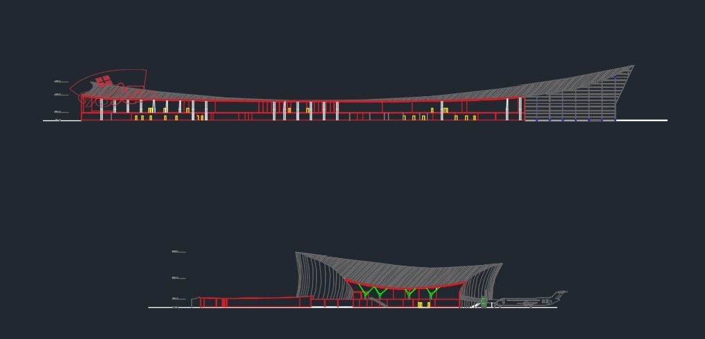 最新地区机场建筑项目（所有文件和细节）-30