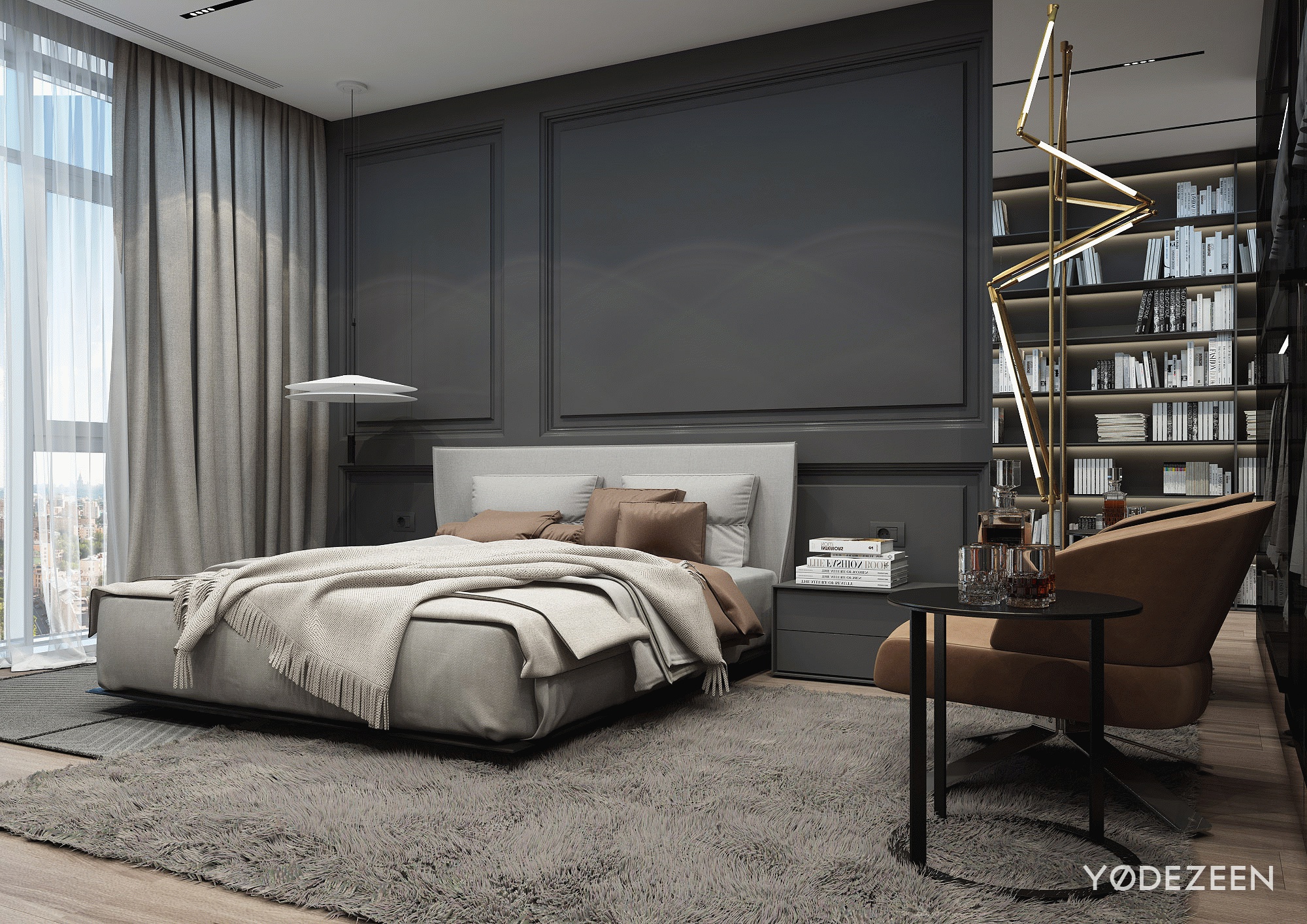 VERSATILEINTERIOR OF A SPACIOUS Yodezeen Architects-42