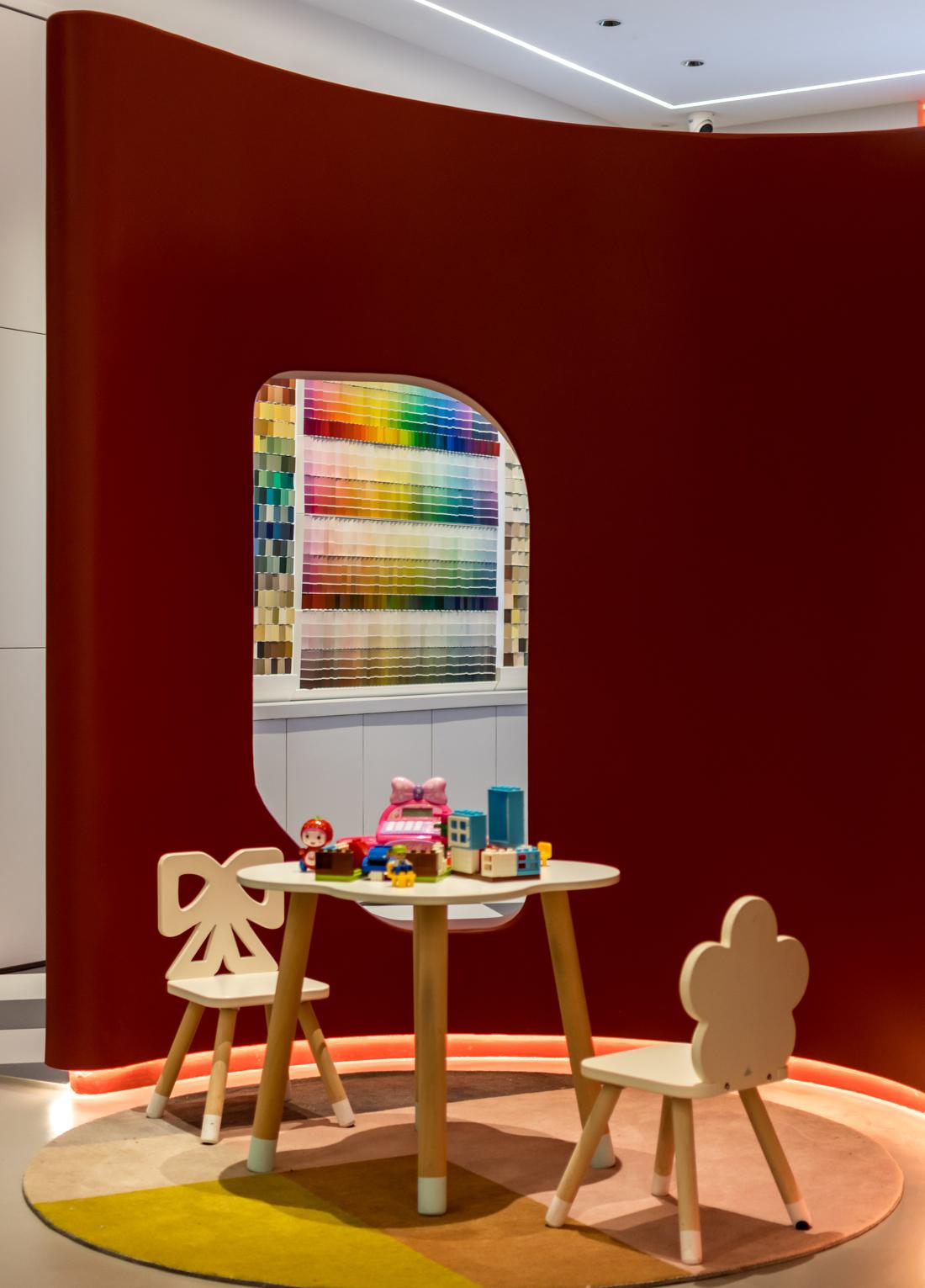 宜昌涂料展厅丨中国宜昌丨六添设计事务所-29