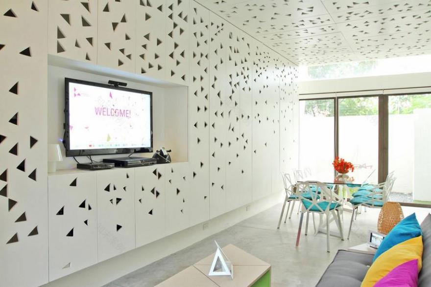 菲律宾首都现代青年联排别墅丨菲律宾马尼拉丨Buensalido Architects-12