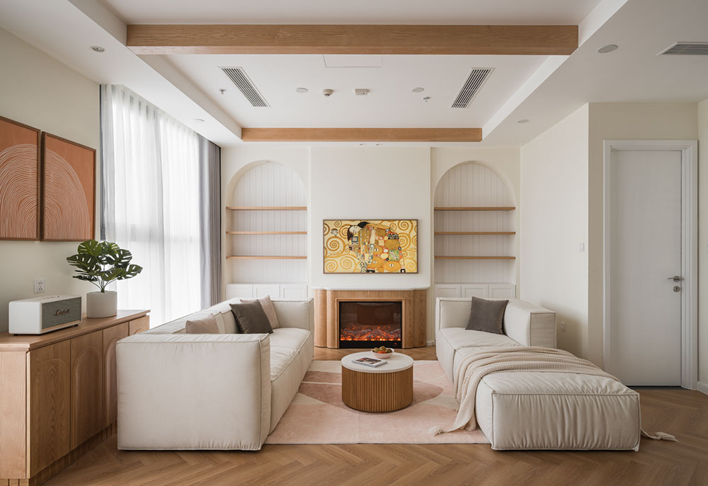 现代公寓的温暖设计 | 欧洲风格在越南-23