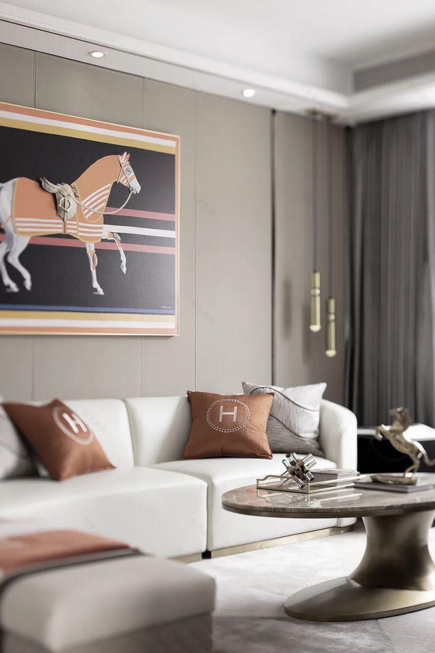 橘彩星光 · 西安中海寰宇天下奢华住宅设计丨中国西安丨其境设计-3