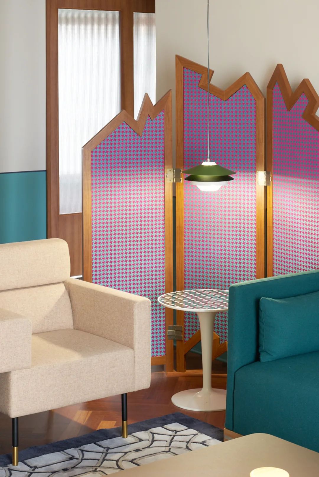 花湖汀 | 复古韵味融入生活细节,打造优雅时光空间-26