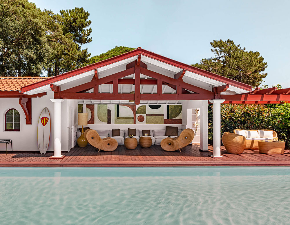 在法国美丽的宾馆设计中运用色彩和装饰进行创作-24