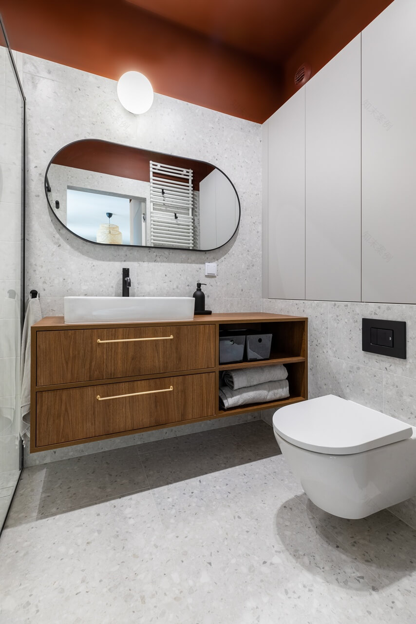 华沙100平受自然之美启发的公寓丨波兰华沙丨estimental工作室-49