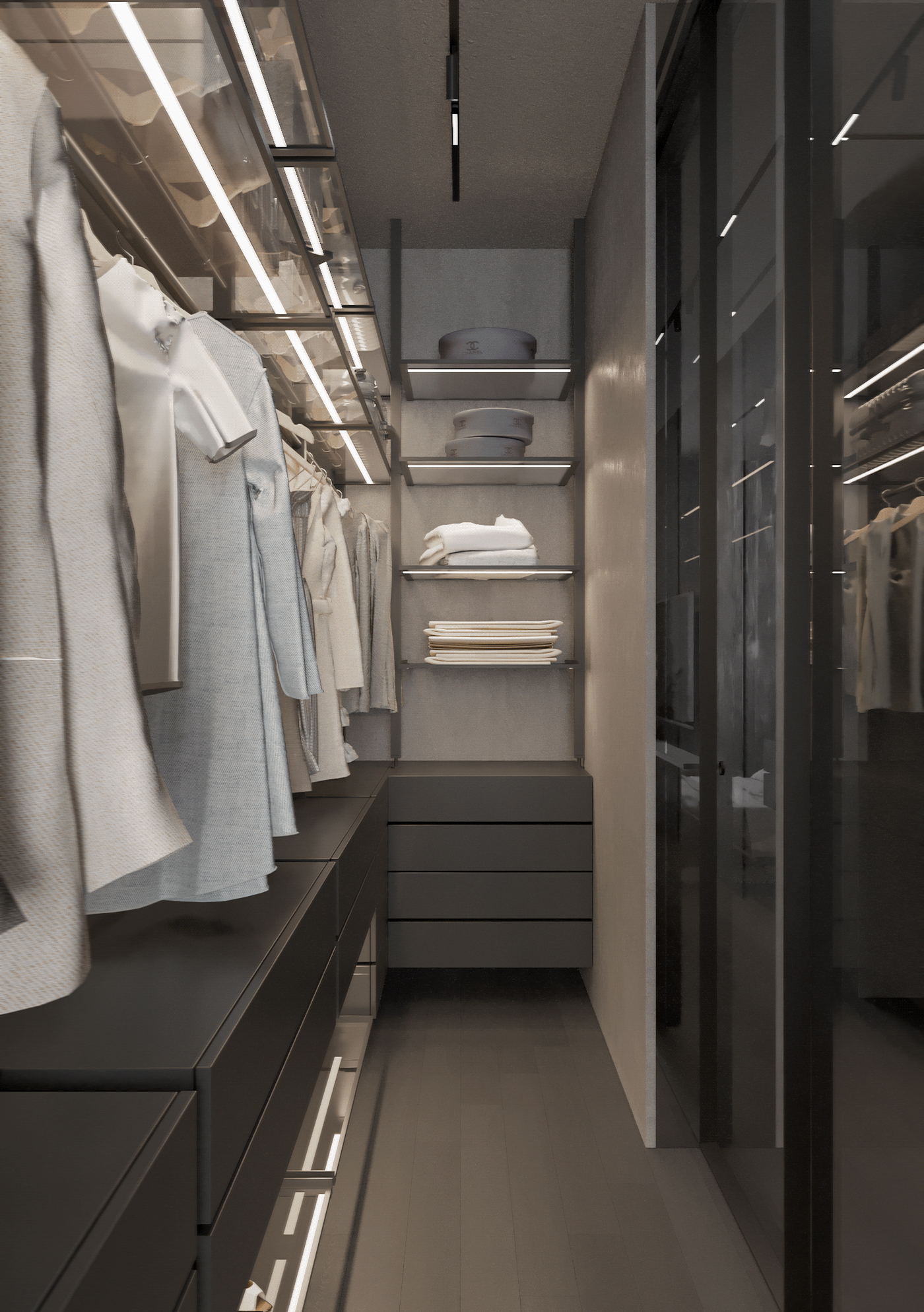 150㎡公寓设计，独特而有趣-31