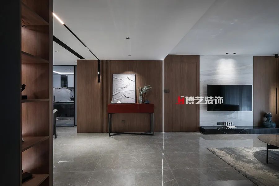 《灰色传奇》| 110㎡现代极简，高铁新城实景赏析-23