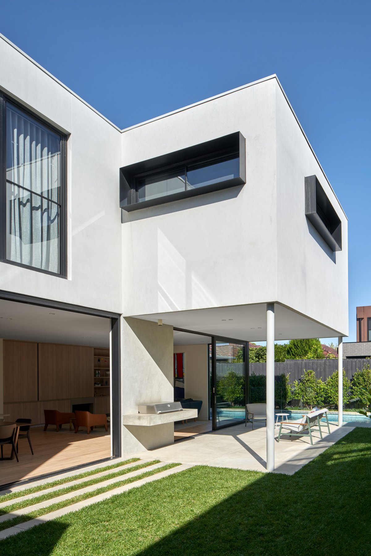 Hillside House | 简约主义与自然光完美融合的墨尔本住宅设计-31