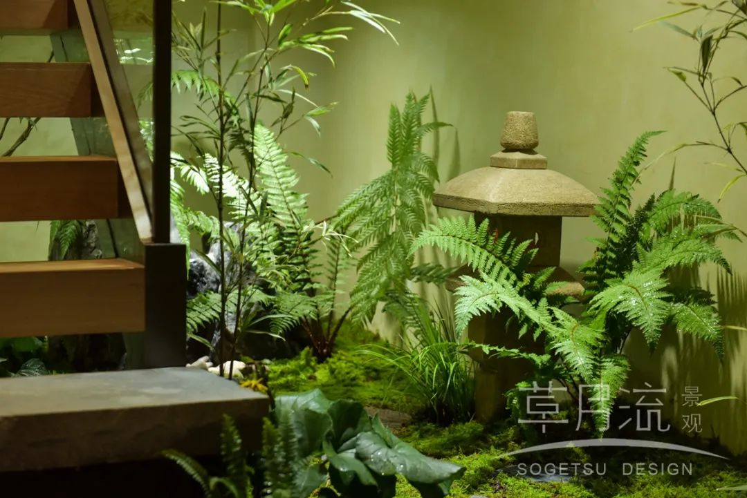 镜像西湖 · 室内庭院设计丨中国杭州丨草月流景观-22