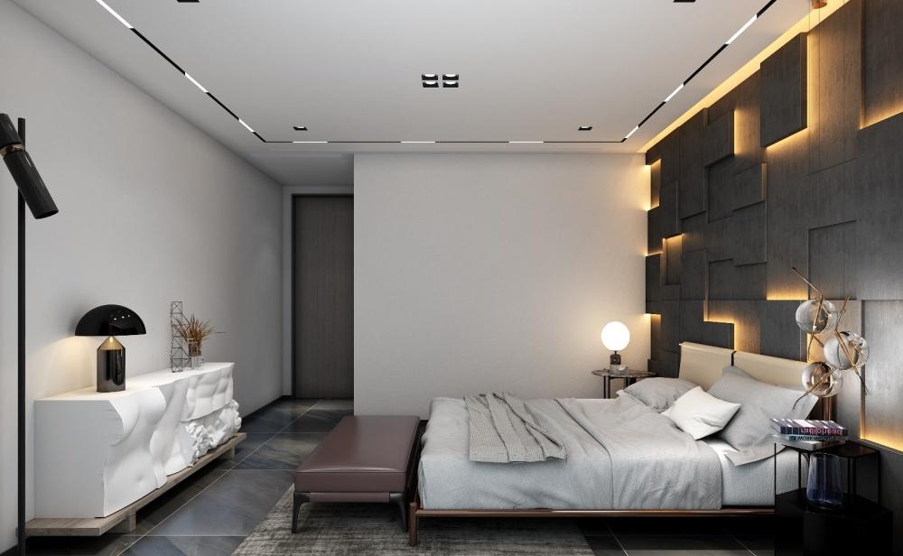 黄金分割之美,现代风格与潮牌 Kaws 的完美融合-9