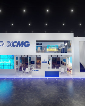 XCMG BOOTH DESIGN