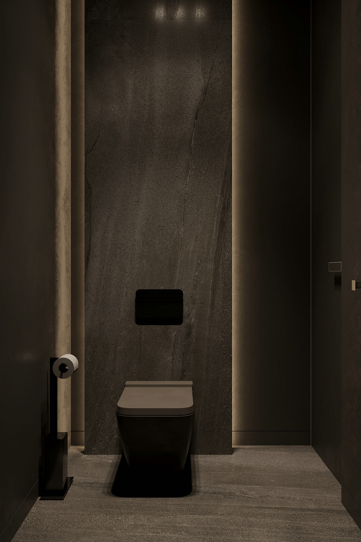 高级黑色系空间设计-22