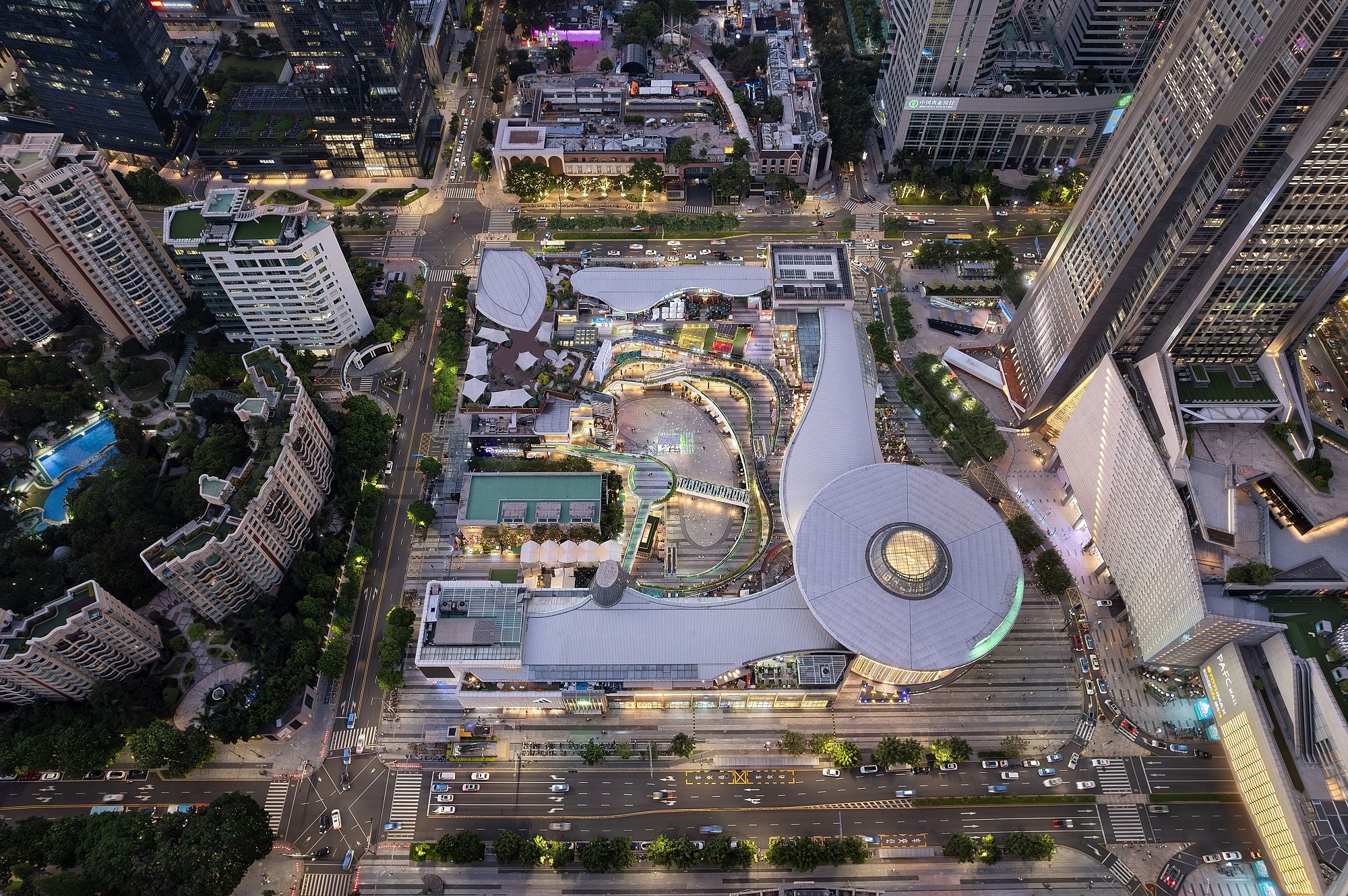 福田 CBD 混合商业公园焕新项目丨中国深圳丨Aedas-90