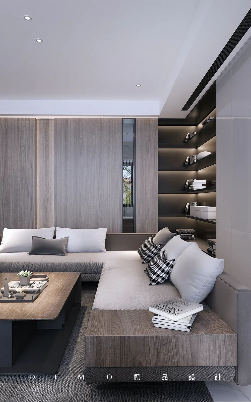 初品设计 | 江苏常州 750㎡现代住宅，自然优雅的生活空间-14