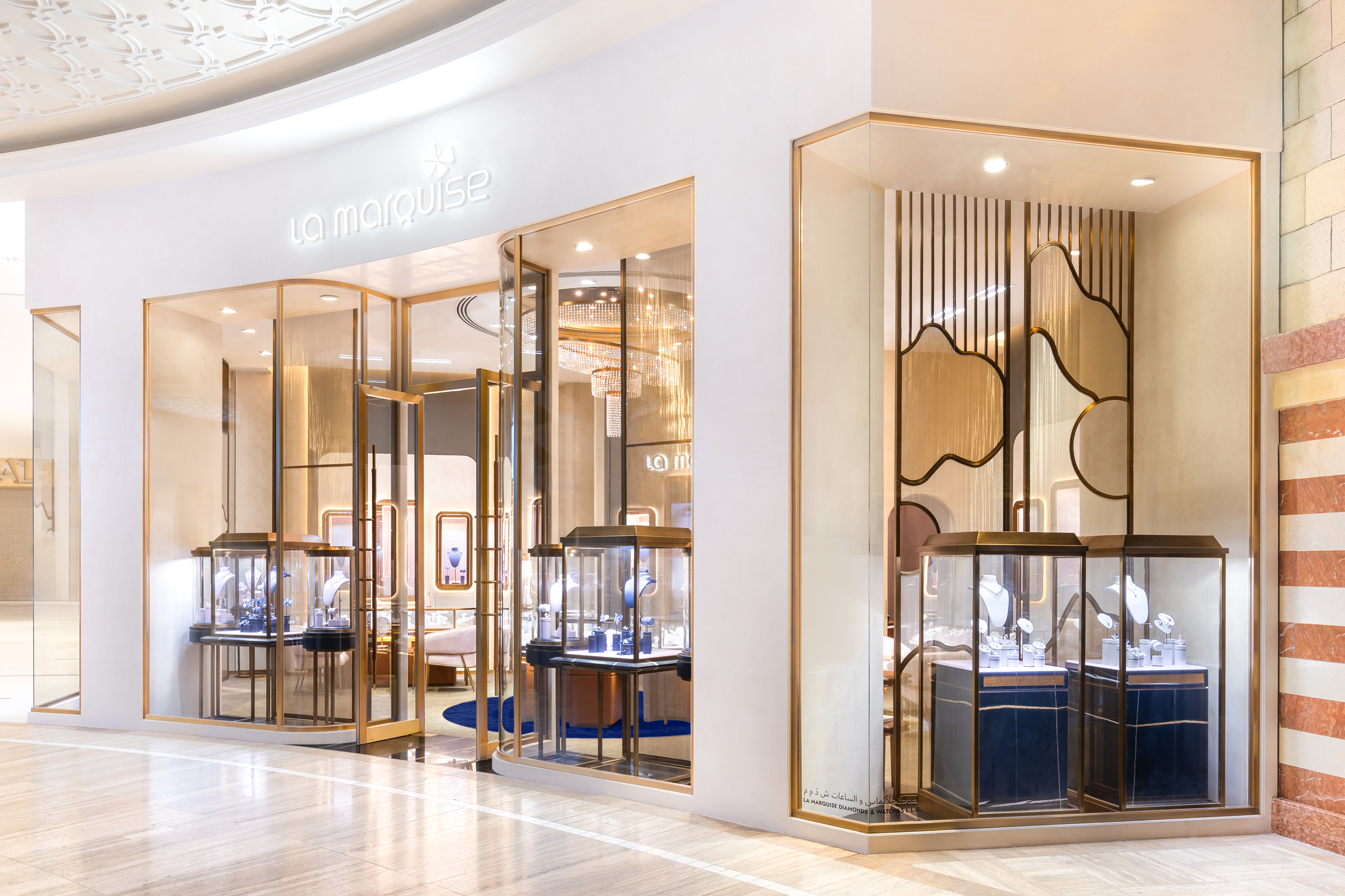La Marquise Showroom 钻石般的奢华设计丨阿联酋迪拜丨DESIGNSMITH-22